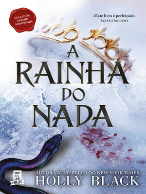 cover image of A Rainha do Nada (The Queen of Nothing)